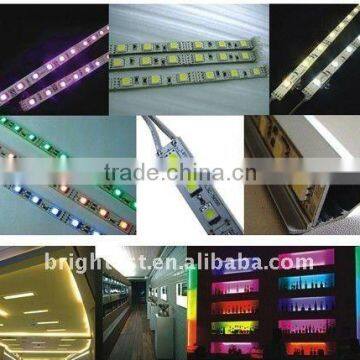 Hight quality aluminum profiled strip light,LED Aluminum profile rigid bar light