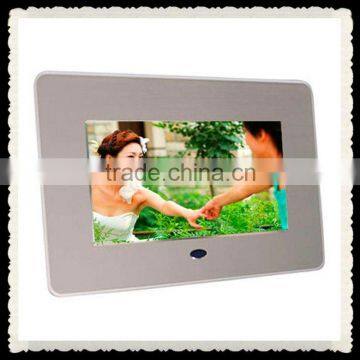 New design 7 inch digital picture frame digital photo frame