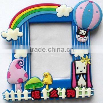 3d customized soft PVC photo frame