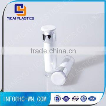 YICAI Round White Acrylic Skin Care Bottle Wholesale photo-2