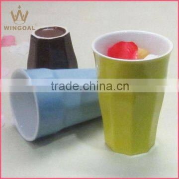 New Design Colorful Ceramic cup set