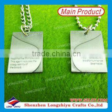 DOG TAGS WITH CHAIN CUSTOM SHAPE DOG TAG