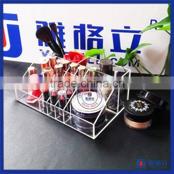 customized acrylic display for cosmetics makeup, acrylic cosmetic display