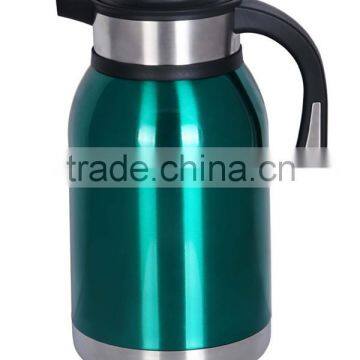 Colorful restaurant tea pot ,high quality thermos coffee pot,large stainless steel pots