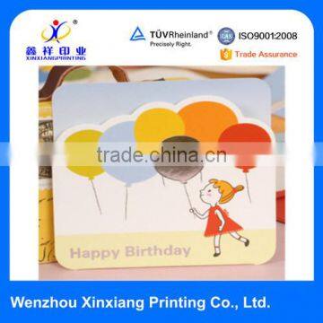 Full Color Printing Creative Handmade Birthday Card Designs Greeting Cards With Hot Foil photo-2