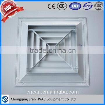 HVAC Aluminium Square Ceiling 4 Way Air Diffuser photo-2
