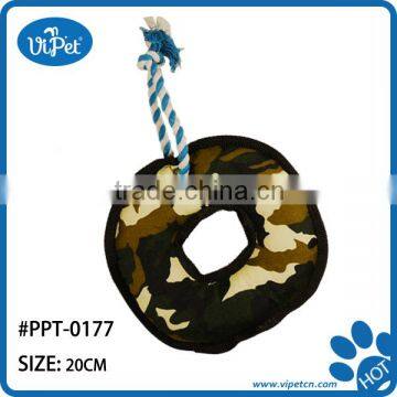 camouflage colors rope plush pet dog soft toys