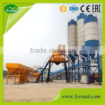 Hopper Lift Concrete Mixing Plant