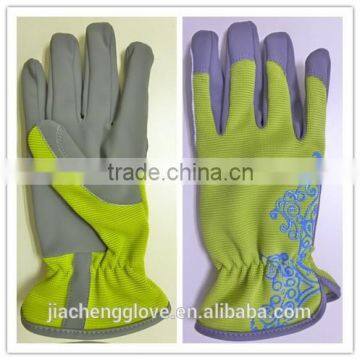 JCY-079G Synthetic Leather gloves, women gloves, garden work Gloves