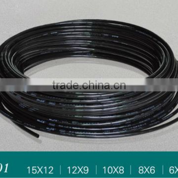 PA12 black nylon tube