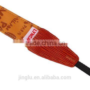 Red Leather Camera Strap Shoulder Neck Russian Series For DSLR for Canon for Nikon Q-01 photo-4