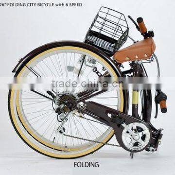 2015 New Design Retro City Bike China City Bike/folding Bike