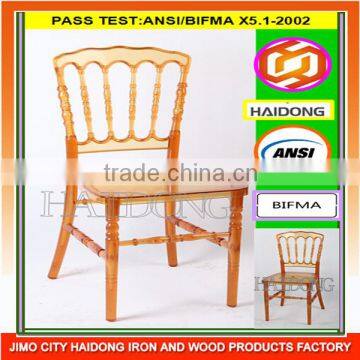 Amber PC Resin Napleolon Chiavari Chair for Event