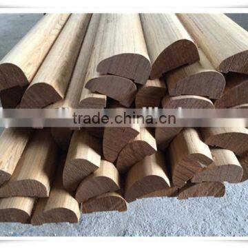 Decorative Casing Wood wall trim primed base shoes moulding craft wood decorative moulding