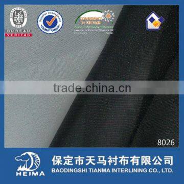 micro dot coating interlining(8020) for woman