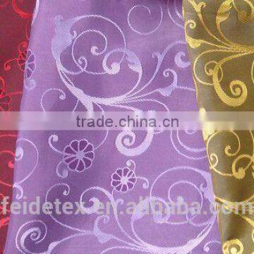 jacquard woven taffeta curtain fabric