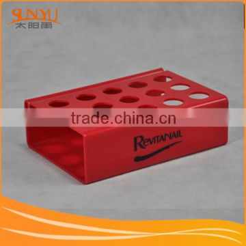 Heat To Bent Nail Polishing Red PMMA Racks