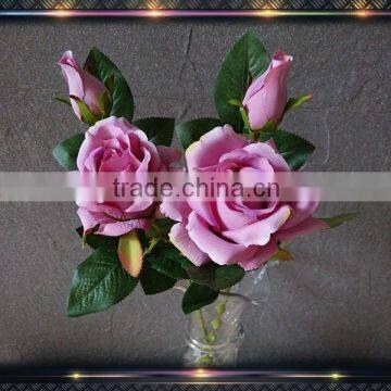 artificial flower factory purple garden roses