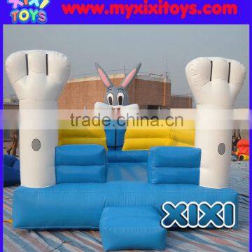 XIXI PVC inflatable rabbit jumping bouncer for sale