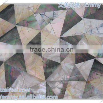 Crack mother of pearl sea shell MOP mosaic wall tile handmade mosaic