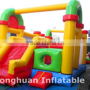 2016 inflatable jumping castle/ inflatable castle slide