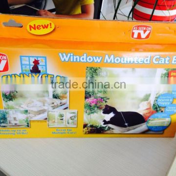 Fancy Window Mounted Cat Bed With Color Box Package