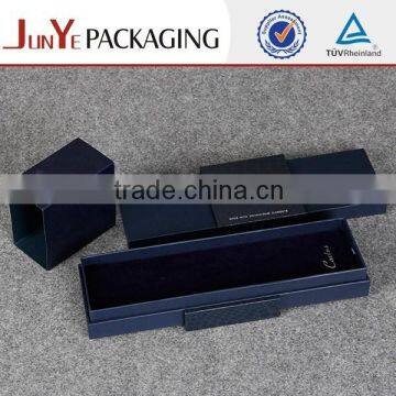 Deep Blue Handmade Factory Price Cardboard Empty Luxury Perfume Boxes photo-4