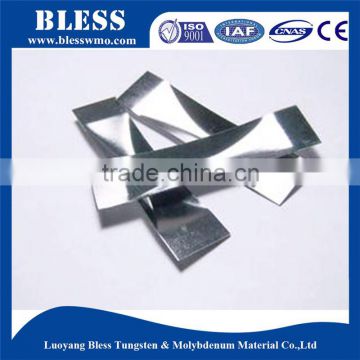 above 99.99% rectangular cutting molybdenum boat price for vacuum thermal evaporation air