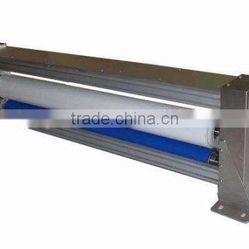 double or single side treatment dust cleaning machine with dust sticky paper