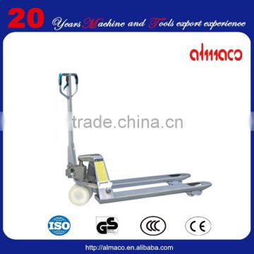 galvanized hand pallet truck with lowest price