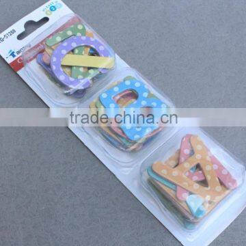 2015 Hot Selling 3D Letters Glitter Chipboard Stickers