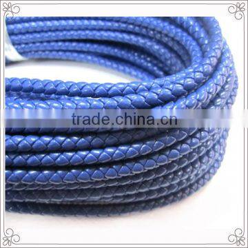 Hand Braided Leather Bolo Cord For Jewelry Making