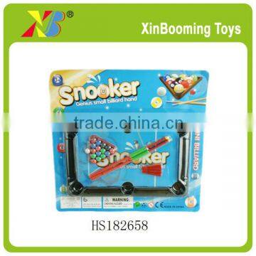 Plastic Snooker Set for Kids, desktop toy for promotion