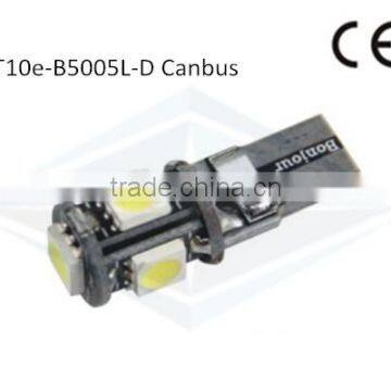 Auto t10 5050 led canbus lights whit CE