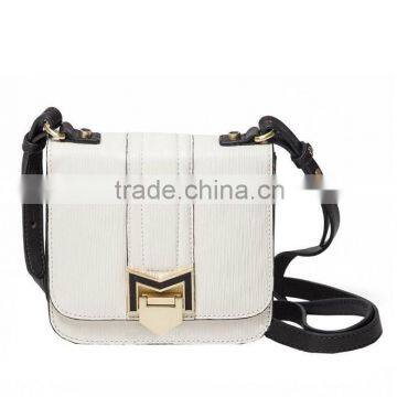 2016 lady clutch bag white and black designer fashion PU hand bags CL9-067                        
                                                Quality Choice