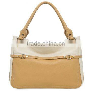 MD6046 Newest stylish lady fancy cow leather handbag 2016