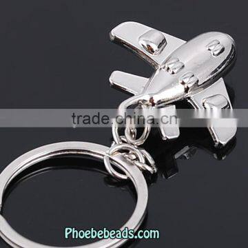 Wholesale New Design High Quality Metal Mini Airplane Keychain PB-KC021