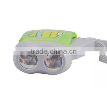 Renewable Mechanical Power Source Efficient Powerful 2 LED Dynamo Light photo-2