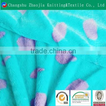 Wholesale customization pv plush printing soft toys fabric