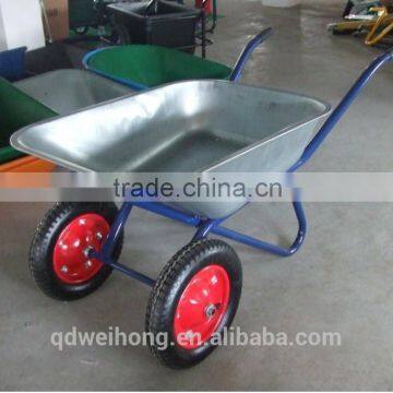 WB6432 Factory outlet Hot sales Double wheel Quality Wheelbarrow