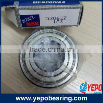 Factory NSK 5206 angular contact ball bearing (Size:30*62*23.8 mm)