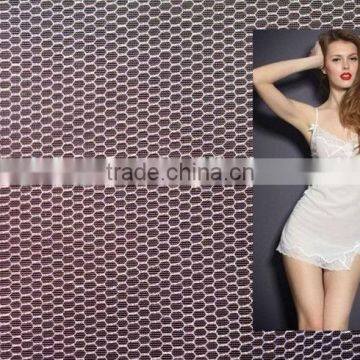 UPF Water-resistant Net Mesh Wedding Dress Fabric photo-2