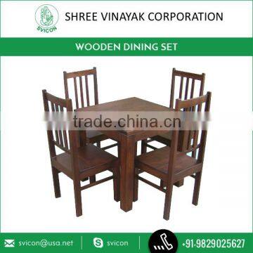 Luxurious and Elegant Wooden Dining Table Set from Authentic Supplier