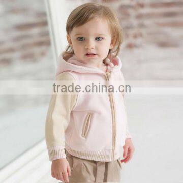 DB373 girl davebella autumn winter infant clothes toddler coat baby outwear wholesale baby clothing