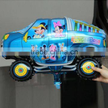 61*45cm cartoon car foil balloon for kids birthday gifts helium mylar balloon                        
                                                Quality Choice