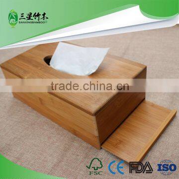 wholesale bamboo tissue box