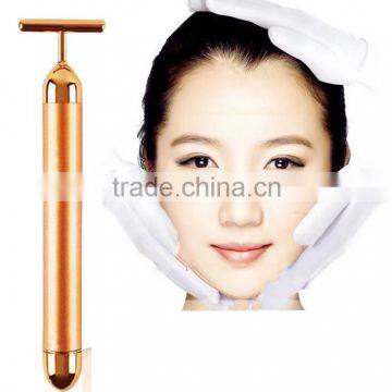 anti vibration boring bar , massager roller wand ,facoty price 24k gold beauty bar