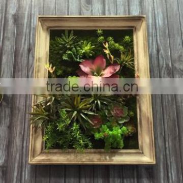 Whole sale factory price artificial plants wall art