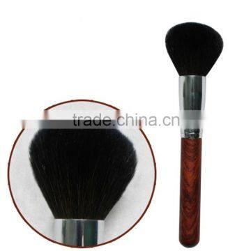 large body powder brush,good quality goat hair black cosmetic tools