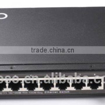 8FE RJ45+2GE SFP Uplink 10 Ports Industrial 100/1000M Ethernet Switch